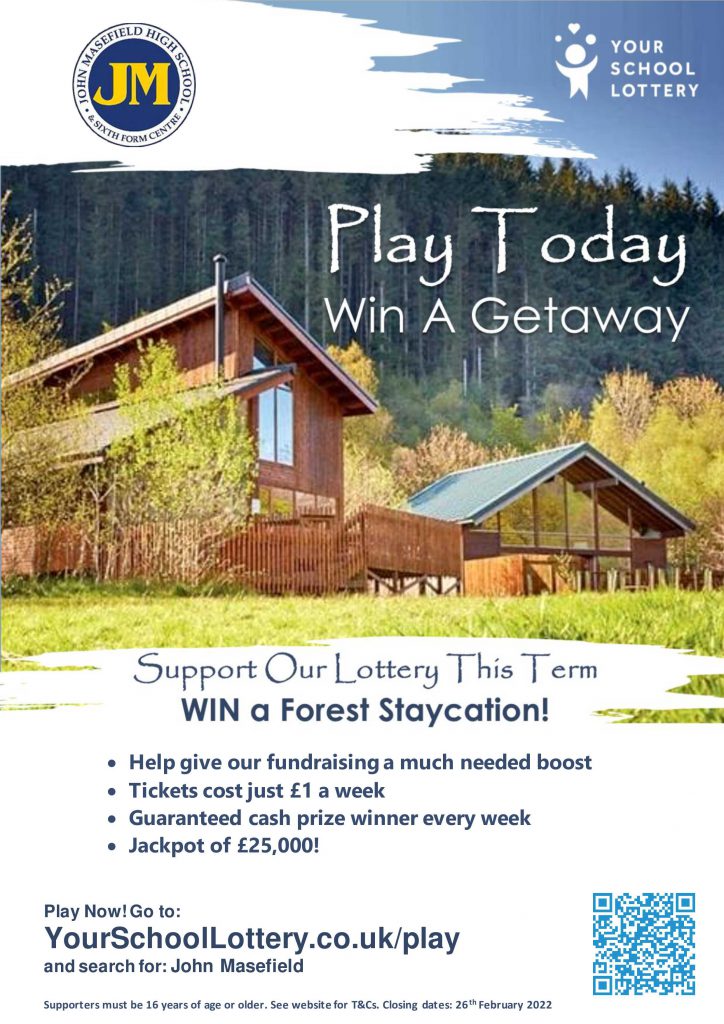 School Lottery forest staycation prize draw