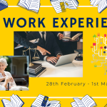 Y12 Work Experience 28th February - 1st March